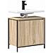 Mobile Lavabo da Bagno Rovere Sonoma 60x34,5x60 cm - Foto miniatura 6