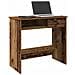 Scrivania Legno Antico 80x40x75 Cm In Truciolato - Foto miniatura 1