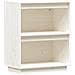 Mobile Consolle Bianco 60x34x75 Cm In Legno Massello Di Pino - Foto miniatura 1