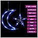 Lusso Casadino -  Luci Fatate Stella E Luna Con Telecomando 345 Led Blu - Foto miniatura 2
