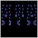 Lusso Casadino -  Luci Fatate Stella E Luna Con Telecomando 345 Led Blu - Foto miniatura 3