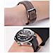 Cinturino Per Orologio In Pelle Bovina Italiana Ad Olio Semplice E Variabile Alla Luce Grey 23 Mm - Foto miniatura 7