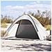 Tenda da Spiaggia Grigia Impermeabile - Foto miniatura 1