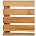 Sedia da giardino impilabile 4 pz in legno massello di teak e acciaio inossidabile - Foto miniatura 9