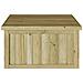 Garage per tosaerba robot 70x80x38 cm Legno impregnato di pino - Foto miniatura 6
