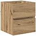 Armadio per il bagno Rovere artigianale MDF Medio Contenitore - Foto miniatura 7