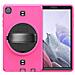 Custodia Per Samsung Galaxy Tab A7 10.4"" Con Supporto Girevole Rosa - Foto miniatura 1