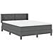 Letto box spring con materasso Grigio scuro 160 x 200 cm - Foto miniatura 7