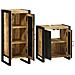 Set di mobili per il bagno 2 pcs Legno di mango massello - Foto miniatura 4