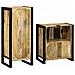 Set di mobili per il bagno 2 pcs Legno di mango massello - Foto miniatura 8
