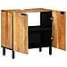 Mobile Lavabo da Bagno  62x33x58 cm in Legno Massello di Acacia - Foto miniatura 1