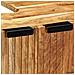 Mobile Lavabo da Bagno  62x33x58 cm in Legno Massello di Acacia - Foto miniatura 7