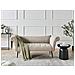 Chaise Longue Nantilly Tessuto Marrone Chiaro - Foto miniatura 1