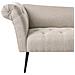 Chaise Longue Nantilly Tessuto Marrone Chiaro - Foto miniatura 5
