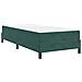 Letto box spring con materasso Verde Scuro 90 x 190 cm Velluto - Foto miniatura 9