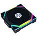 UNI FAN SL Wireless 120 Case per computer Ventilatore 12 cm Nero 3 pz - Foto miniatura 3