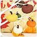 Set Di 6 Mini Ornamenti Di Zucca Lavorati A Maglia Per Decorazioni Autunnali E Del Ringraziamento - Foto miniatura 3