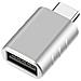 Adattatore Otg Da Type-c A Usb - Convertitore Ad Alta Velocità 10gbps Per Telefoni E Computer Silver - Foto miniatura 3