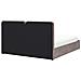 Letto Contenitore Ciniglia Arbois 180 X 200 Cm Tortora - Foto miniatura 6