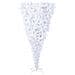 Albero di Natale artificiale Bianco 240 cm PVC e Acciaio - Foto miniatura 4
