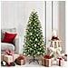 Albero di Natale artificiale con 150 LED Verde 150 cm PE e PVC - Foto miniatura 2