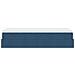Struttura Letto Pouf con Materasso Blu 80x200 cm in Tessuto - Foto miniatura 9