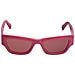Occhiali Da Sole Rettangolari Avvolgenti Da Donna Kl6141s Con Montatura In Abs - Foto miniatura 3