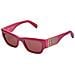 Occhiali Da Sole Rettangolari Avvolgenti Da Donna Kl6141s Con Montatura In Abs - Foto miniatura 1