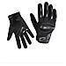 Guanti Da Moto Da Uomo Per Sport All'aria Aperta - Termici, Antivento E Compatibili Con Touchscreen Black Xl - Foto miniatura 2
