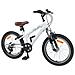 Kids Mountain Bike 24 Pollici 6-Speed per 8-12 anni Bianco - Foto miniatura 2