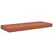 Scaffale da parete 2 pcs Rosso 60 x 23 x 4 cm Legno multistrato - Foto miniatura 6