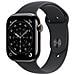 Watch Series 11 GPS + Cellular 42mm Cassa Titanio Ardesia con Sport Band Nero - M /L - Foto miniatura 1