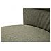 Sedia Losanna Verde Salvia Imbottita In Tessuto Con Gambe In Metallo - Set 2 Pz - Foto miniatura 6