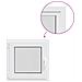 Finestra per Soffitta RISOR 60 x 60 cm PVC e Vetro Bianco - Foto miniatura 8