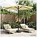 Ombrello da giardino 270 x 270 cm Poliestere Rettangolare - Foto miniatura 3