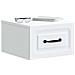 Mobiletto da notte a muro 2 pcs Bianco 34,5 x 33 x 20 cm - Foto miniatura 2