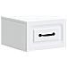 Mobiletto da notte a muro 2 pcs Bianco 34,5 x 33 x 20 cm - Foto miniatura 3