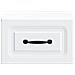 Mobiletto da notte a muro 2 pcs Bianco 34,5 x 33 x 20 cm - Foto miniatura 5