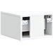 Mobiletto da notte a muro 2 pcs Bianco 34,5 x 33 x 20 cm - Foto miniatura 7