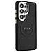 Custodia Guess Saffiano Peony Embossed Ring Nera Per Samsung Galaxy S26 Ultra - Foto miniatura 3