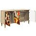 Mobile TV GENNEP 102 x 33 x 50 cm Sonoma Legno ingegnerizzato - Foto miniatura 3
