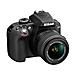 D3300 Kit 18-55 VR II + 55-200 VR AF-S + SD Lexar 8 GB Sensore CMOS DX 24 Mpx Display 3'' Filmati Full HD Wi-Fi Ready  - Foto miniatura 2