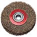 Spazzola a Disco per Smerigliatrice Filo acciao 0,3 mm Ø 125X30 mm Attacco 25 mm - Foto miniatura 1