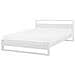 Letto In Legno Con Rete A Doghe Bianca 180 X 200 Cm Giulia - Foto miniatura 17