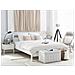 Letto In Legno Con Rete A Doghe Bianca 180 X 200 Cm Giulia - Foto miniatura 10