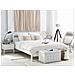 Letto In Legno Con Rete A Doghe Bianca 180 X 200 Cm Giulia - Foto miniatura 21