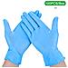 Guanti Monouso in Nitrile Senza Polvere Senza Lattice, 1 Scatola, 100 Guanti, Misura M - Foto miniatura 1