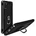 Cover Samsung Galaxy Note 10 Lite Bi-materia Anello Magnetico Stand Nero - Foto miniatura 4