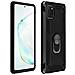 Cover Samsung Galaxy Note 10 Lite Bi-materia Anello Magnetico Stand Nero - Foto miniatura 1