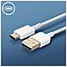 Caricabatterie Usb 15w Quick Charge 3.0 E Cavo Usb-c Originale Bianco - Foto miniatura 8